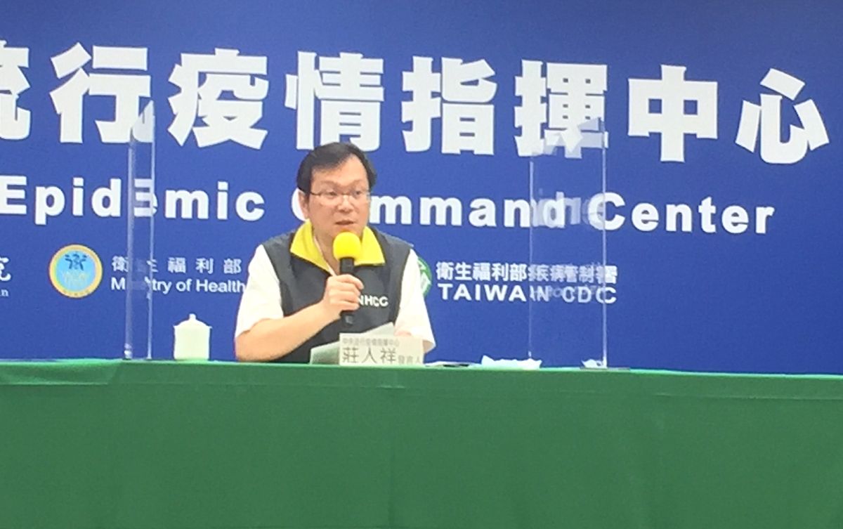 ▲今（ 4 ）日新增 1 名新冠肺炎境外移入個案，下午 14:00 將召開臨時記者會，由發言人莊人祥說明最新狀況。（圖／記者黃仁杰攝,2020.08.29）