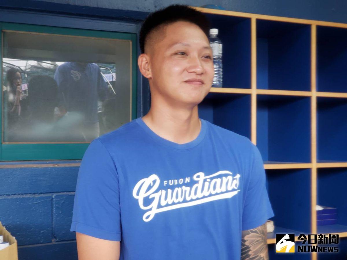 ▲富邦悍將投手吳世豪。（圖／黃建霖攝）