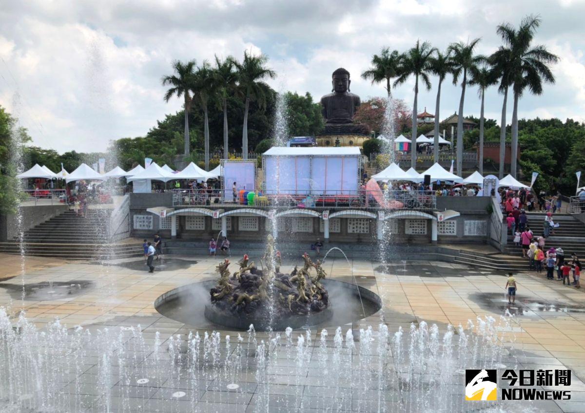 ▲八卦山慢慢地變得不一樣，九龍池的水舞重新啟用，八卦山有非常好的休閒環境。（圖／記者陳雅芳攝，2020.08.29）