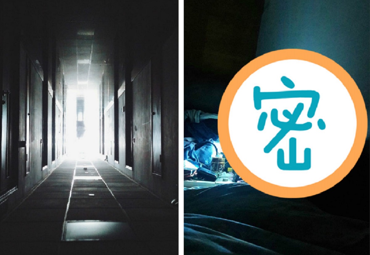 ▲有網友半夜睡得正熟，怎料卻突然感覺被「鬼壓床」，他掙扎許久後，終於鼓起勇氣睜眼看，結果真相曝光，讓他超傻眼，而其他網友見狀也全笑翻。（合成圖／翻攝自臉書社團《靈異公社》與《pixabay》）