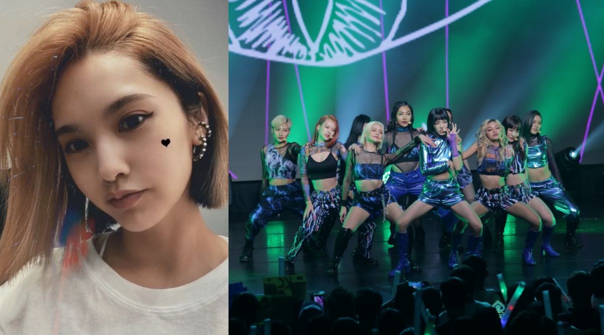 ▲楊丞琳（左）現身《菱格世代DD52》演唱會，台上表示要借廁所，笑翻全場。（圖／楊丞琳IG、菱格世代DD52）