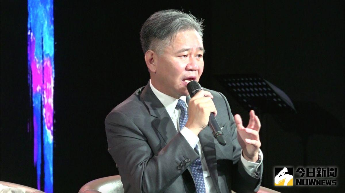 ▲今（ 30 ）日王文祥出席公開活動，強調台塑是一個家族企業，一定要有王家人跟專業經理人共同負責，自己也有責任要回去貢獻心力。（圖／記者陳明安攝）