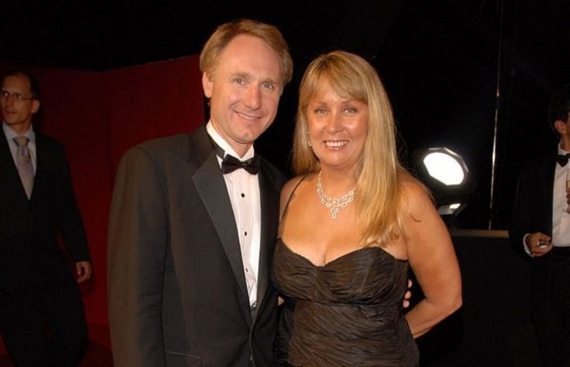 ▲丹布朗與前妻布萊思，攝於 2006 年。（圖／翻攝自每日郵報）