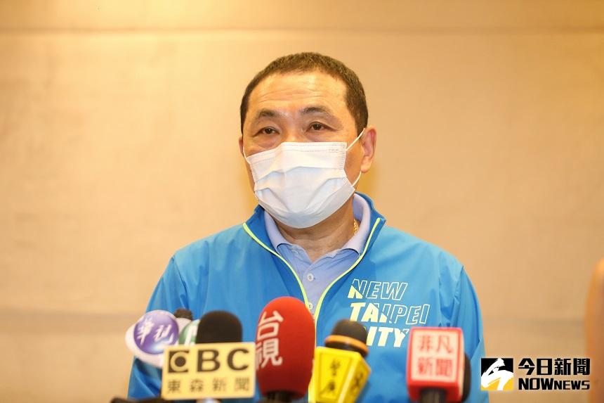 ▲新北市長侯友宜表示，對健康的守護絕對會嚴格把關，國民黨提出零檢出，他樂觀其成。(圖/記者康子仁攝)