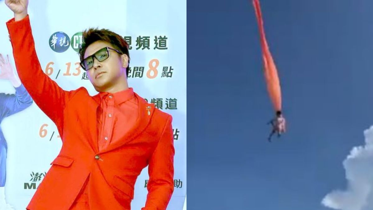 ▲歐漢聲（左圖）發文疑似調侃風箏捲童意外，引來網友撻伐。（圖／華視提供、記者金祐妤翻攝）