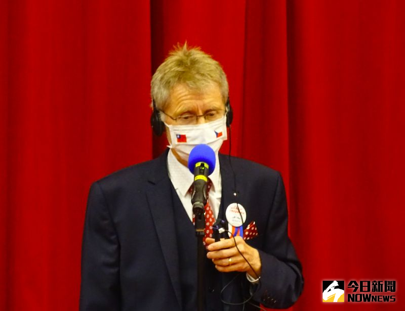 ▲捷克參議院議長韋德齊(Miloš Vystrčil)。
