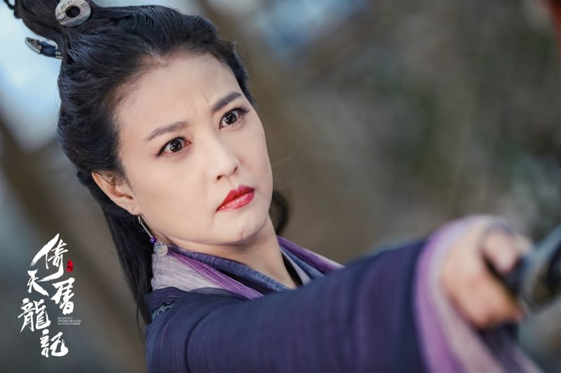 ▲周海媚在新版《倚天屠龍記》飾演滅絕師太。(圖