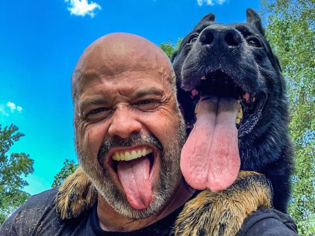 K9警犬馬蒂斯（Mattis）和警員兼訓犬師馬克（Mark）日前一同出任務，馬蒂斯卻為了追捕犯人差點送了性命，如今牠康復後，他們成為超萌網紅療癒廣大民眾的心。（圖／IG@adps_k9_mattis） 