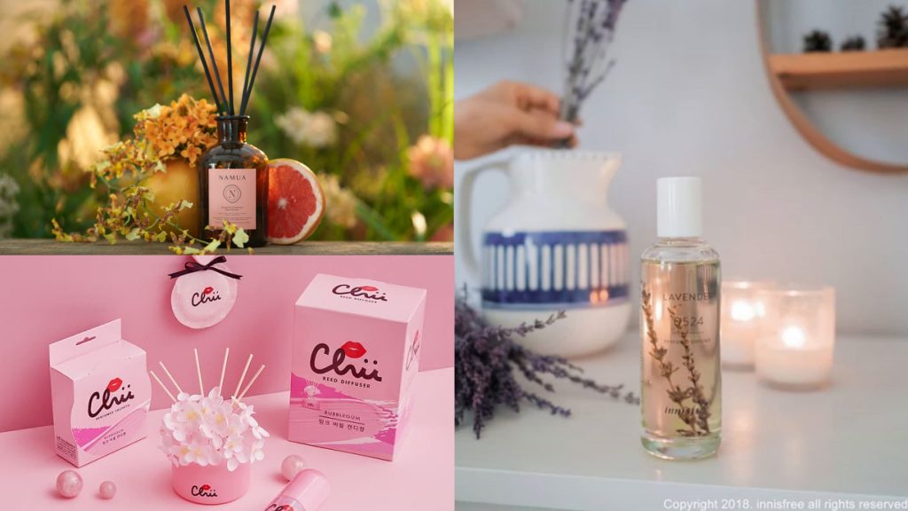 ▲居家擴香推薦。（圖／那木瓦、花仙子、翻攝自IG@innisfreeofficial）