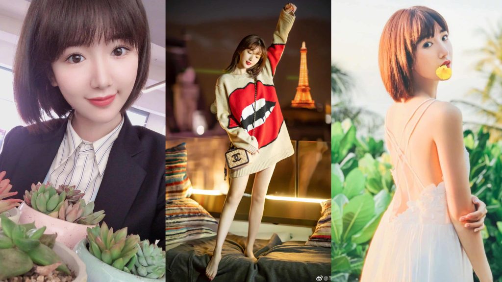 ▲毛曉彤身材纖瘦。（圖／毛曉彤微博）