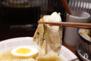 ▲舒肥雞肉片瘦肉比例高。（圖／說走就走! V歐妮旅行攝）