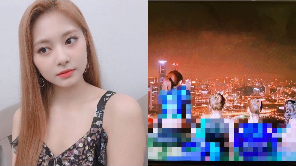 ▲子瑜（左圖）分享親密躺床影片，以及TWICE泳裝照。（圖／TWICE IG）