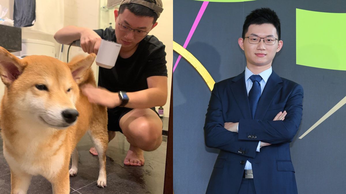 ▲視網膜飼養的柴犬柚子人氣超夯。（圖／翻攝視網膜臉書、三立提供）