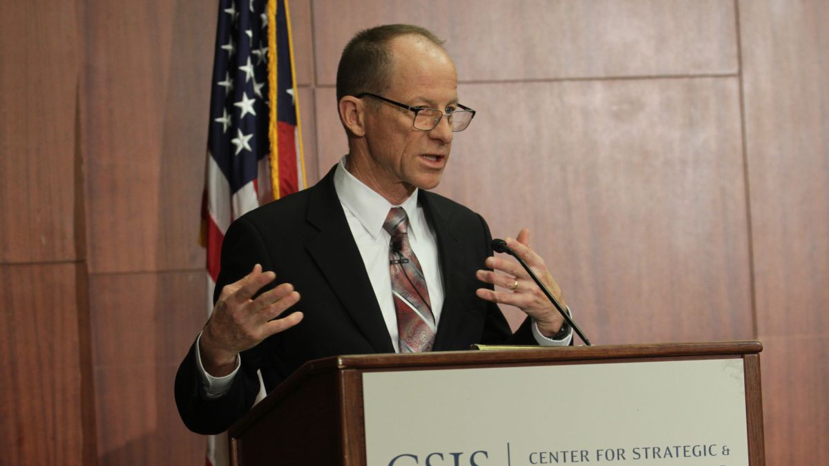 ▲美國國務院國務卿助理史達偉（ David Stilwell ）。（圖／翻攝自 CSIS 美國國際戰略中心官方網站）