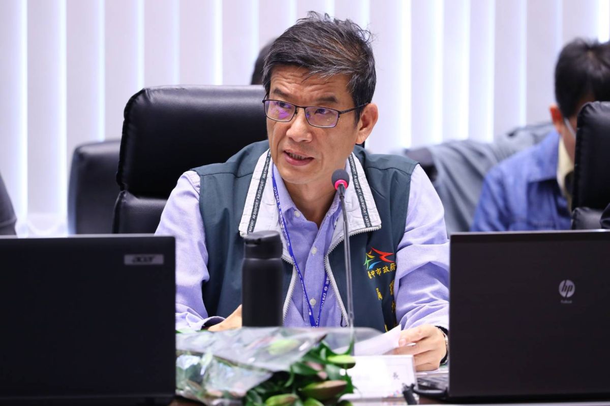 ▲中市府環保局長吳志超以個人健康因素請辭生效，市長盧秀燕表示，「不捨」，他是一位真正反空汙跟環保的鬥士(圖／資料照片)