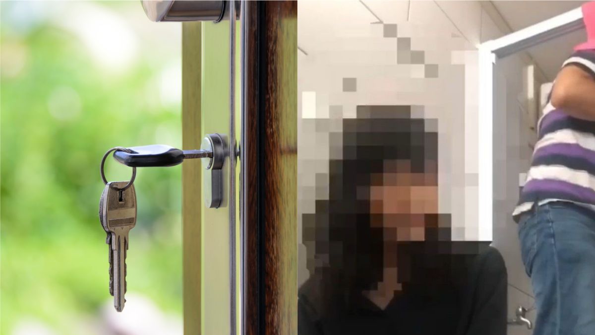 ▲高市14歲少女北上新竹失聯三天，今（1）早由警方在新竹某出租套房的「密室夾層」中找出，慶幸之餘就有網友好奇台灣住宅中有「夾層」的設計是否不太尋常。（合成圖／左圖翻攝自《Pexel》，與內文無關；右圖記者郭杰翻攝，2020.09.01）