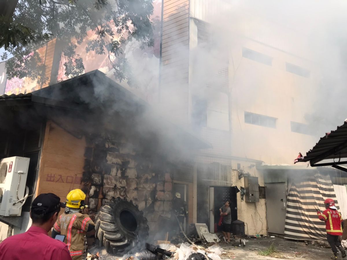 ▲焚燒紙錢常釀火災，台南市消防局特別呼籲民眾注意安全。（圖／記者陳聖璋翻攝）