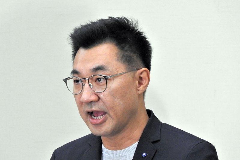 ▲國民黨主席江啟臣2日宣布9月6日發動全民食安公投,未來不排除上街抗爭。(圖/記者陳弘志攝,2020.09.02)