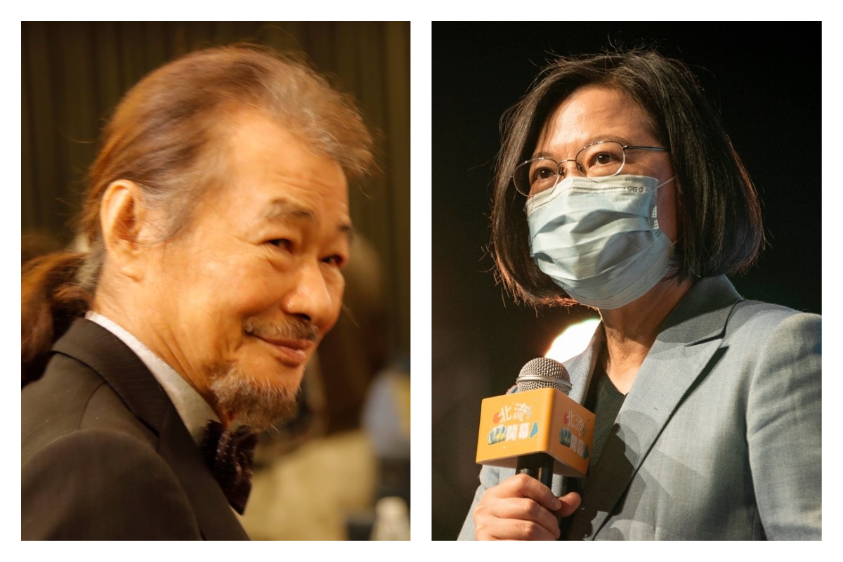 ▲前民進黨主席施明德今（2）日發文力挺蔡英文開放美豬美牛的決定。（合成圖／翻攝自施明德，蔡英文臉書）