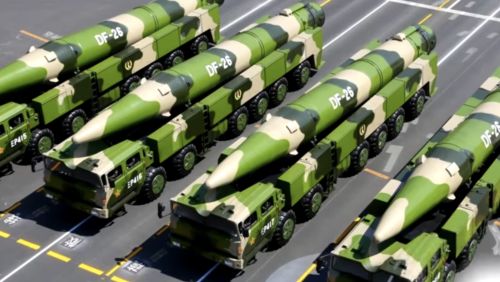 美報告稱中國已擁逾500枚核彈頭　關切北京對台施壓
