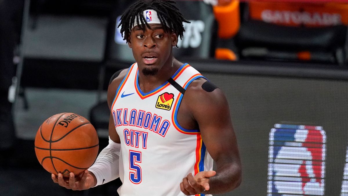 
▲雷霆菜鳥Luguentz Dort猛砍30分締造多項紀錄，比肩湖人已逝球星「黑曼巴」Kobe Bryant和「詹皇」LeBron James。（圖／美聯社／達志影像）
