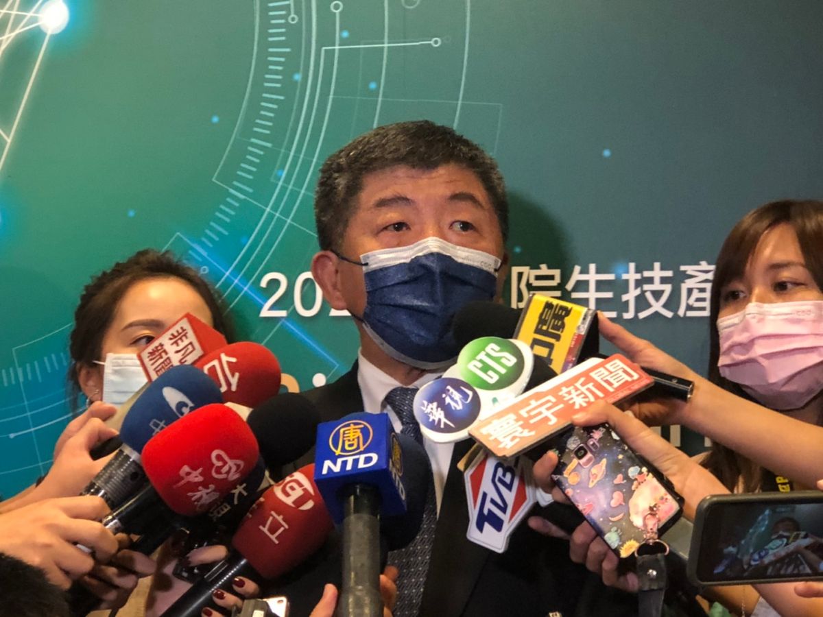▲針對美豬豬油進口不易分辯，衛福部長陳時中今（3）天下午出面說明。（圖／記者劉雅文拍攝）