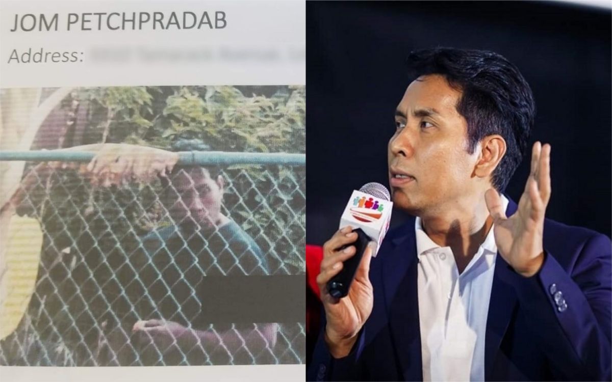 ▲一名長期旅居美國的泰國流亡記者日前指控，稱收到泰國政府寄出的威脅包裹。（圖／翻攝自臉書）