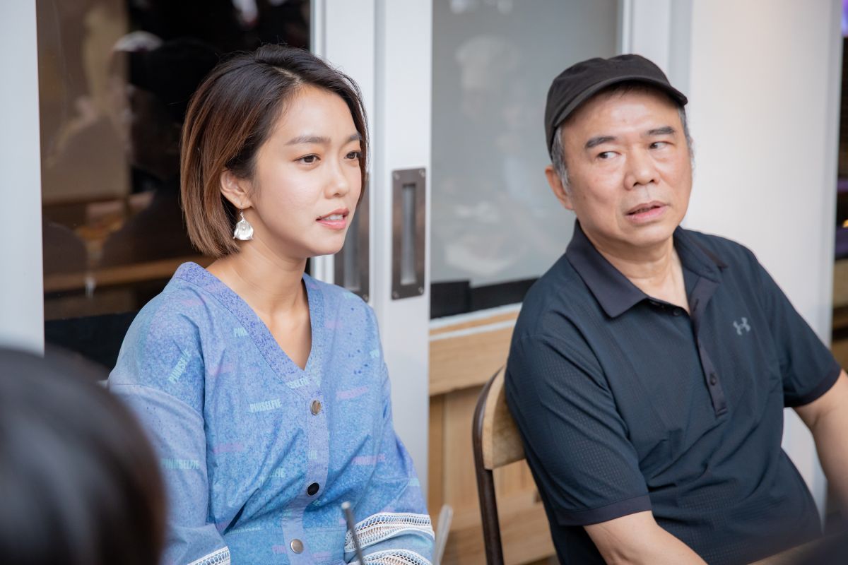 ▲大霈（左）被陳玉勳導演（右）罵得很慘，幸虧有舒淇指點。（圖／牽猴子）

