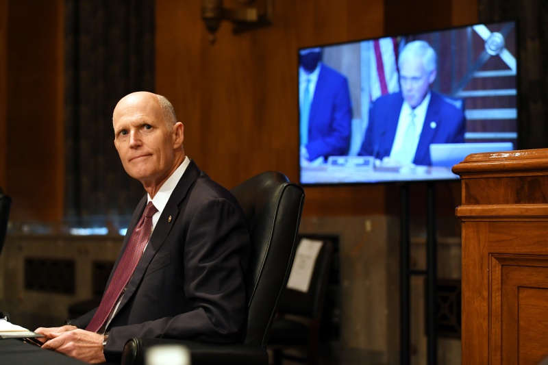 ▲美國參議員史考特。資料照。（圖／美聯社／達志影像）