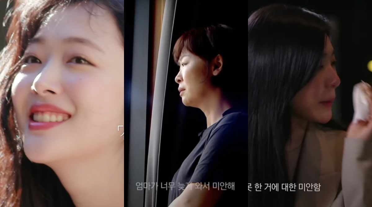 ▲MBC公開已故雪莉的紀錄片，她媽媽與「少女時代」成員蒂芬妮不捨流淚。（圖／翻攝MBClife YouTube）