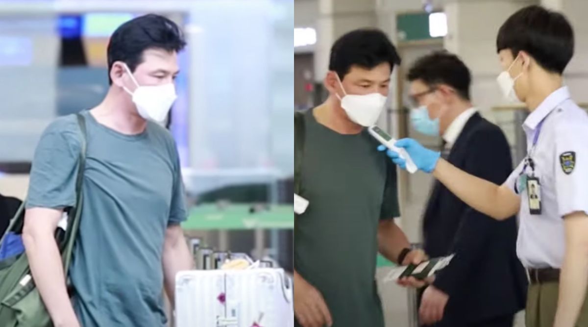 ▲黃晸玟在《交涉》中飾演外交部官員，7月跟玄彬飛當地拍攝，昨返韓接受篩檢。（圖／翻攝Newsen YouTube）