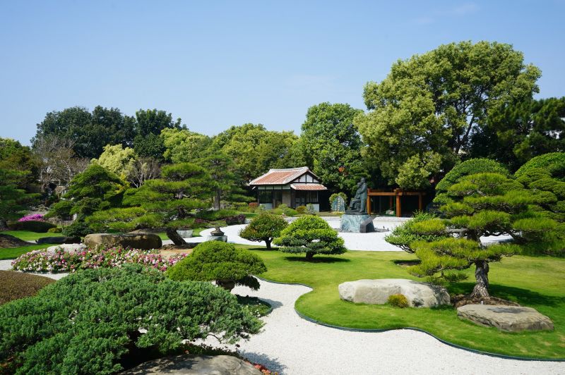▲成美文化園，是首次成為賽事主場，該園因貌似日本3大名園之一的「兼六園」，被大批部落客、網友譽為「台版兼六園」。（圖／官方提供）