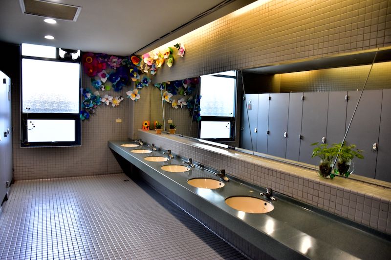 ▲十三行博物館打造五星級公廁，讓遊客都為之驚艷（圖/十三行博物館提供）