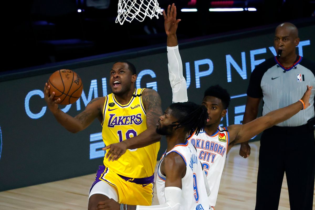 ▲湖人後衛Dion Waiters切入禁區。（圖／美聯社／達志影像）
