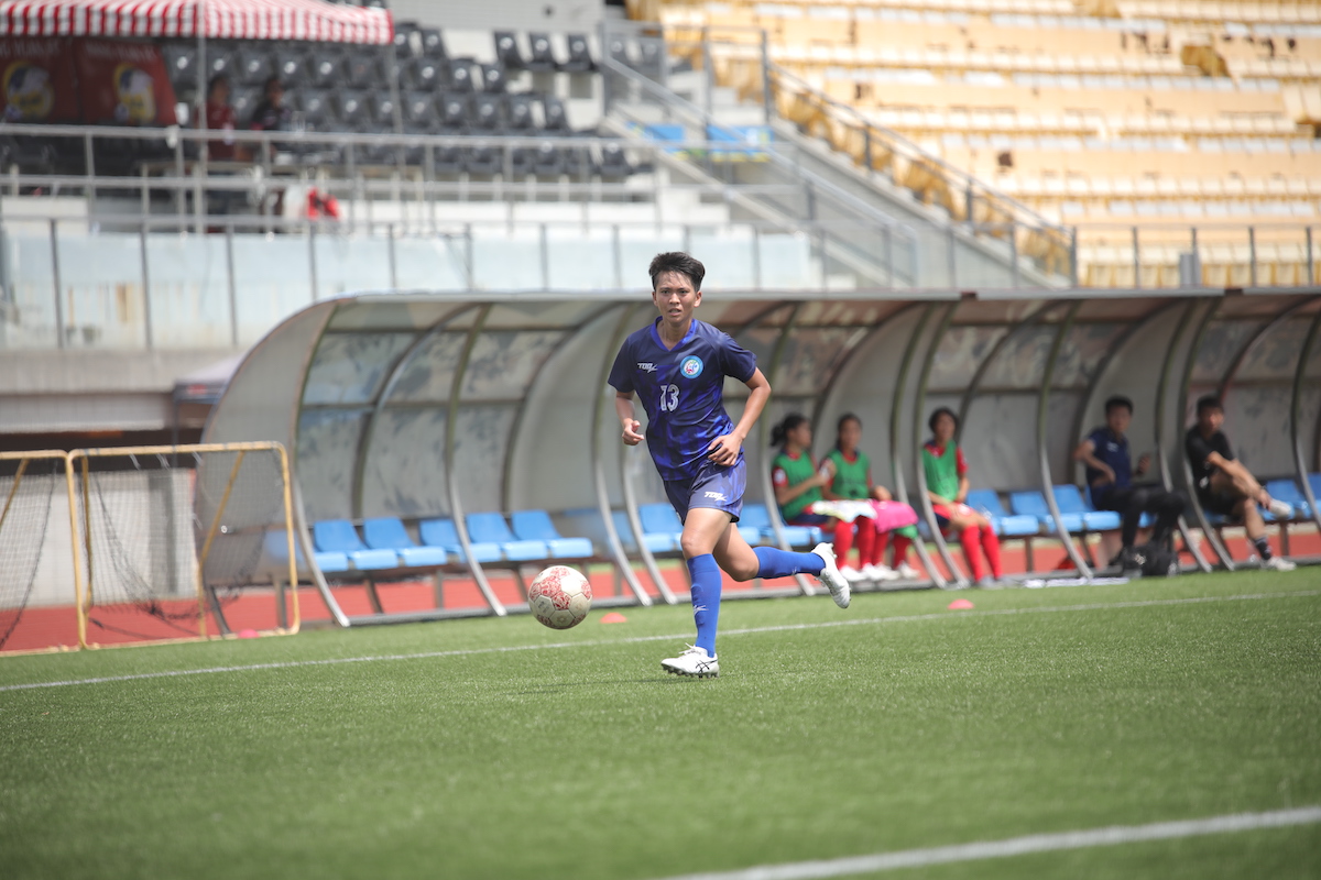 ▲木蘭女足聯賽，花蓮女子隊吳詩萍本季已經攻進17球，穩居進球后寶座。（圖／中華足協提供）