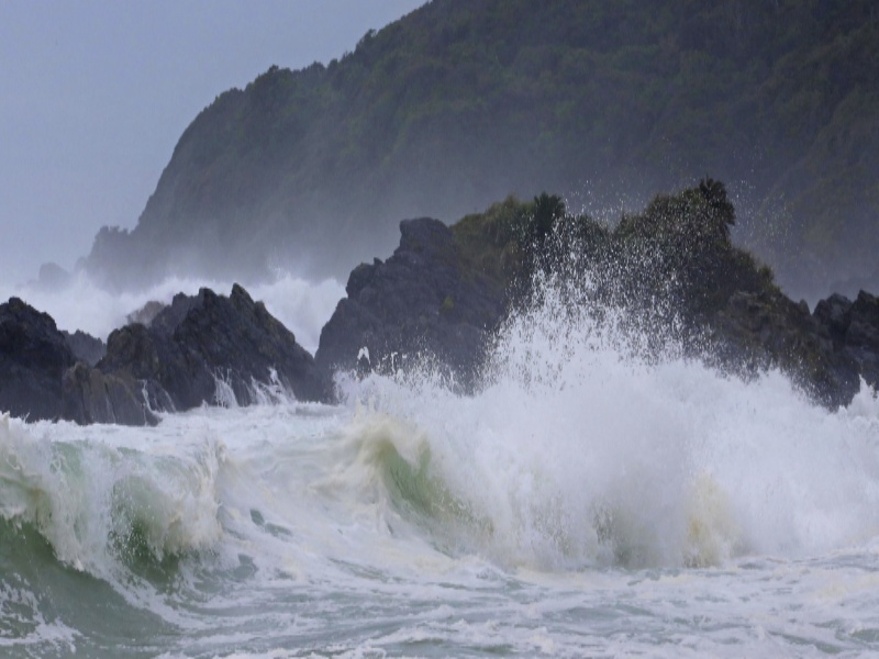 ▲海神颱風朝日本進逼。（圖／美聯社／達志影像）