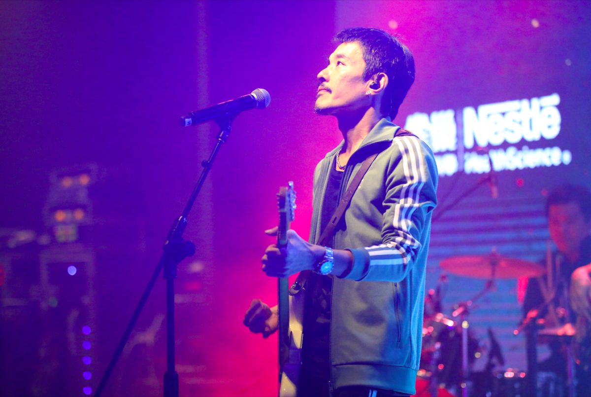 ▲四分衛為癌症病友創作歌曲，在創作過程中受年輕癌友感動，竟產生了自我懷疑。（圖／闊思音樂提供）