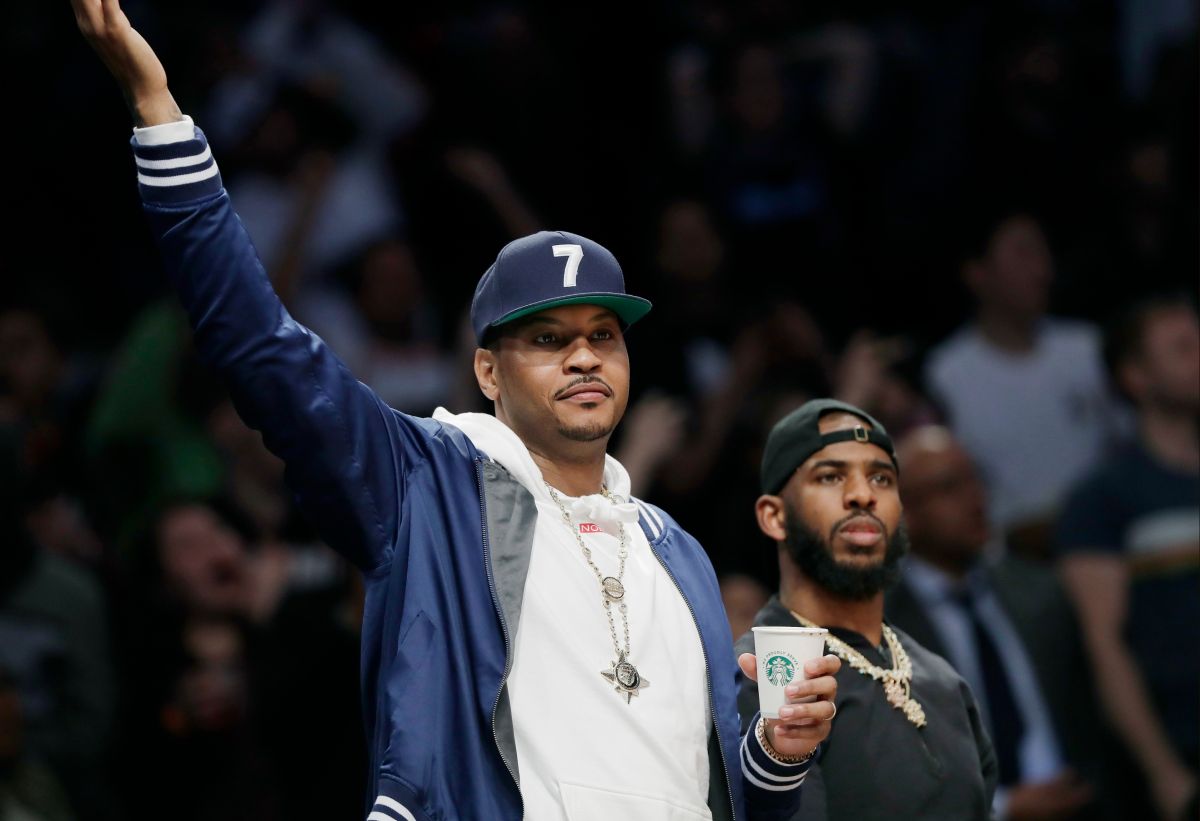 ▲「CP3」Chris Paul(左)和「甜瓜」Carmelo Anthony(右)是多年好友。（圖／美聯社／達志影像）