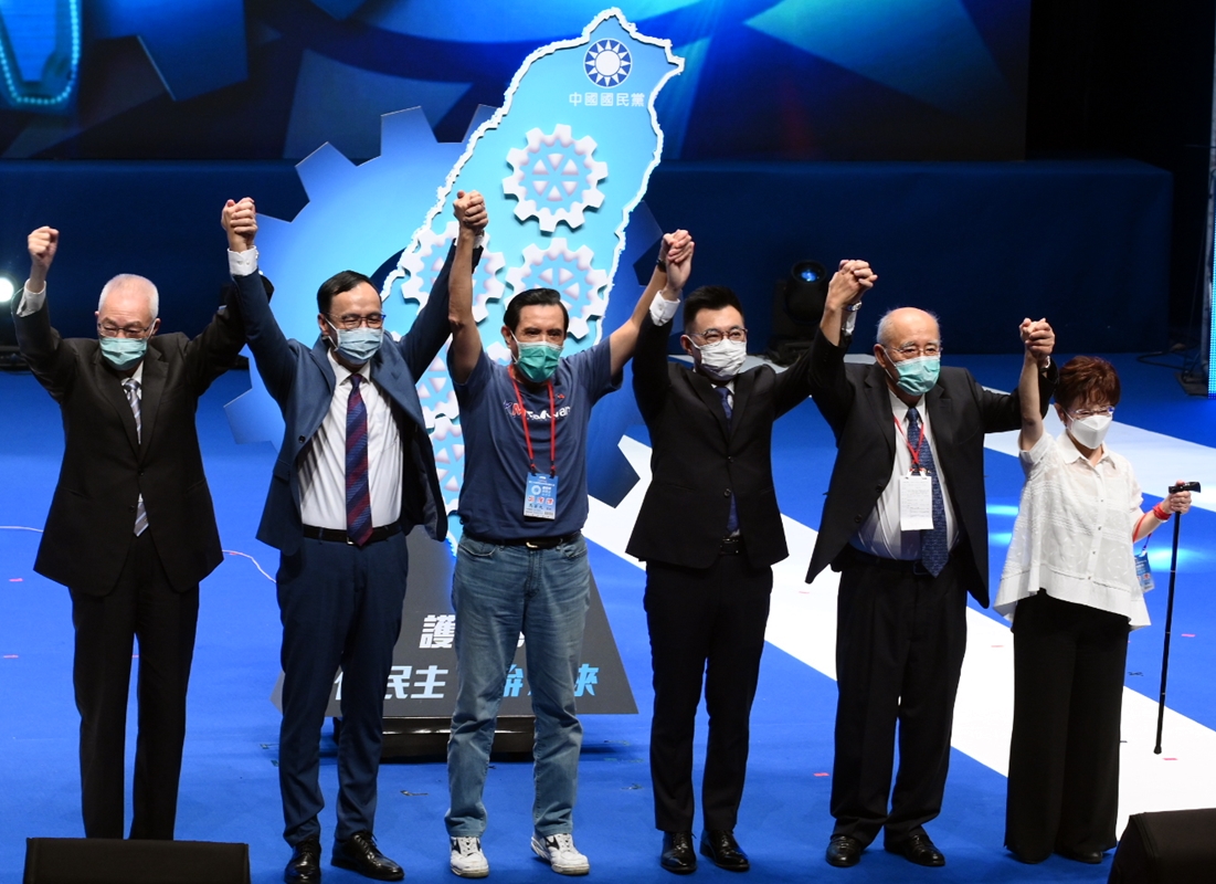 ▲國民黨全代會在9/6召開全代會，（圖／記者林柏年攝，2020.09.06）