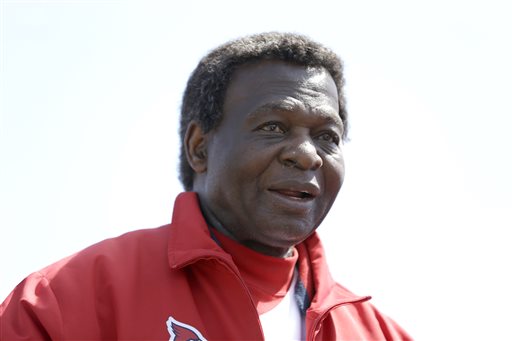 ▲紅雀名人堂球員Lou Brock。（圖／美聯社／達志影像）