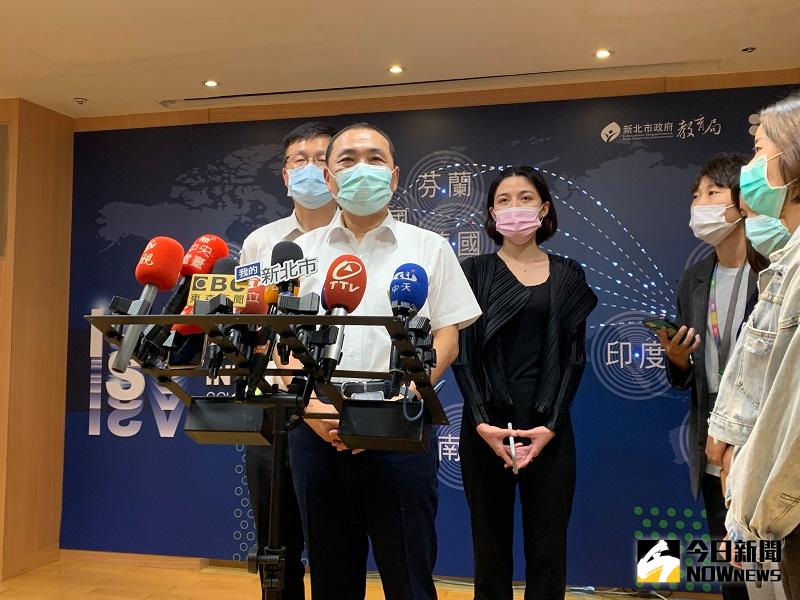 ▲侯友宜表示，含有瘦肉精的美豬最好還是不要進來，如果中央執意這樣做，和地方一起面對，也一起承擔。(圖/記者康子仁攝)