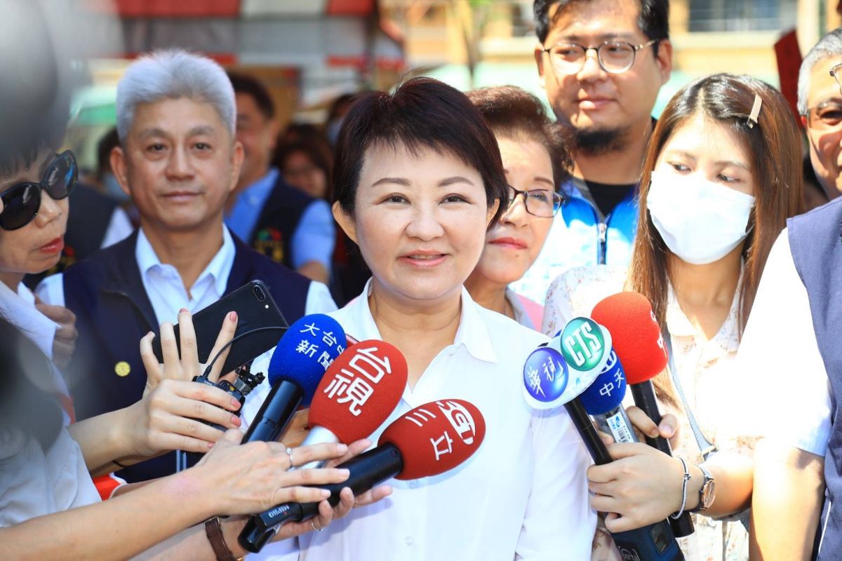 ▲館長陳之漢在台中市北屯區打造成吉思汗健身俱樂部台中旗艦店，市府已經核准，市長盧秀燕表示，只要是合法在台中投資或營業，市府都歡迎。(圖／市政府提供2020.9.7)