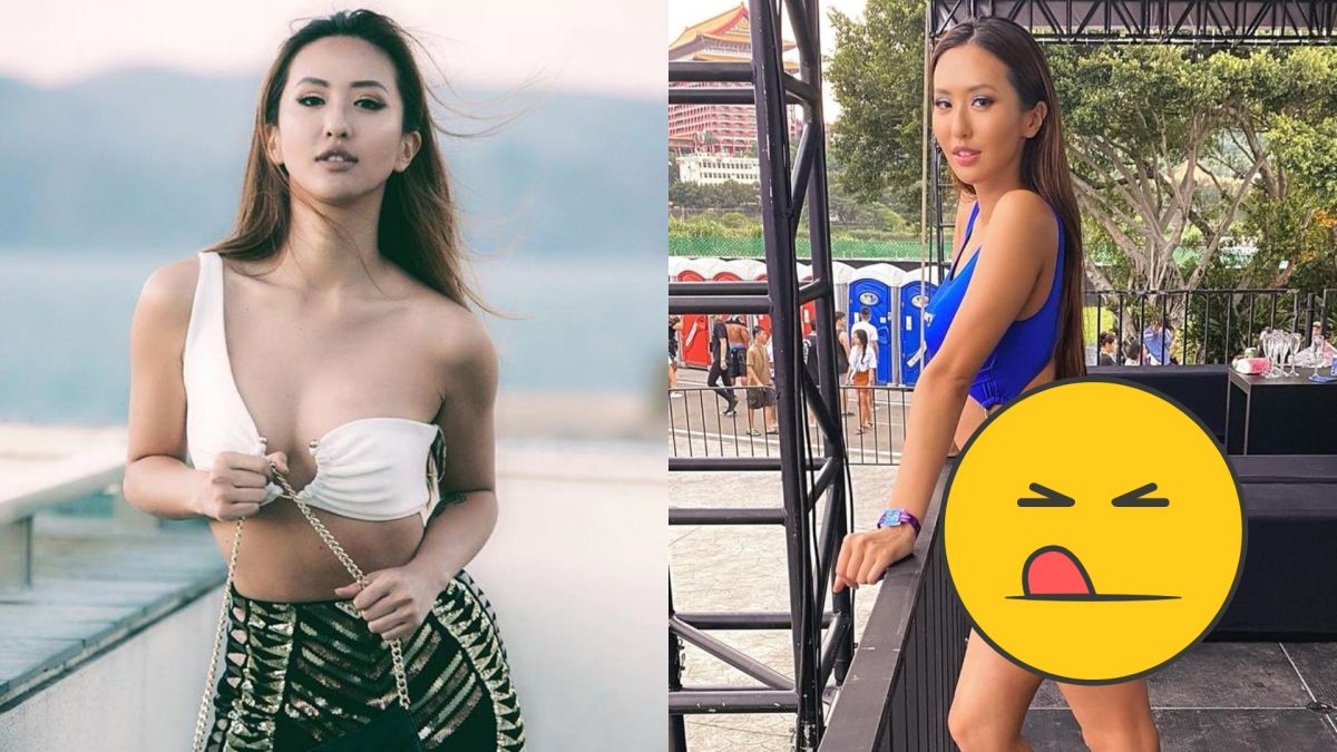 ▲薔薔穿高衩泳衣參加電音節，臀部線條令人驚豔。（圖／薔薔臉書）