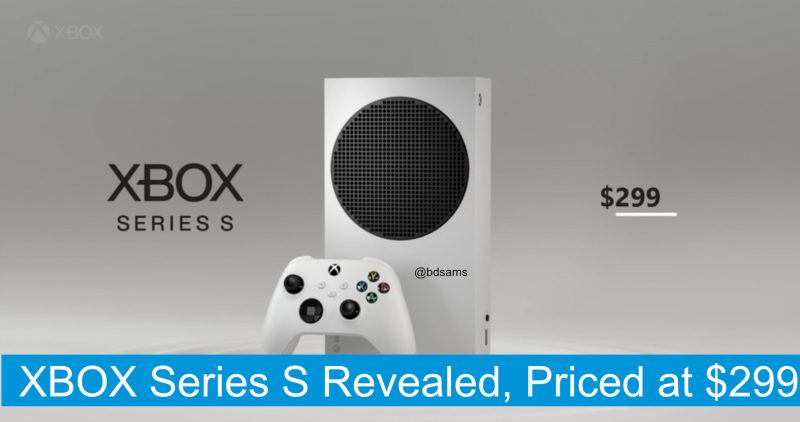疑似微軟次世代平價款主機Xbox Series S曝光　售價僅299美元

