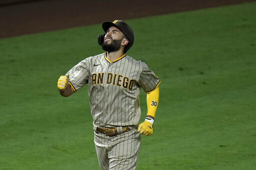 MLB/短打惹禍 教士隊重砲手指骨折本季恐不樂觀