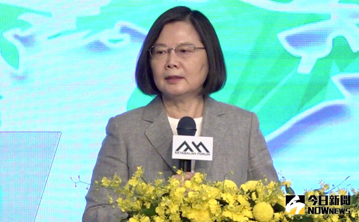 ▲蔡英文總統8日出席2020亞太安全對話開幕典禮。（圖／記者陳明安攝）