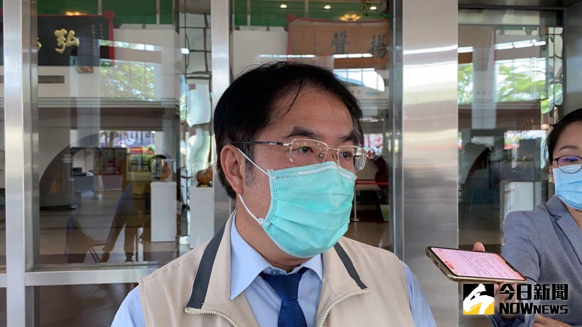 ▲黃偉哲認為，軌道的紅、綠、藍等路線應該沒問題，若要再延伸的話，就不知道了。（圖／記者陳聖璋攝，2020.09.09）