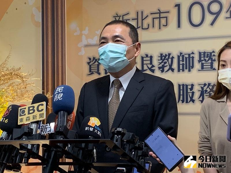 ▲侯友宜向中央喊話，強調新北的軌道建設非常重要，希望中央能夠適度彈性調整，把補助到位。(圖/記者康子仁攝)