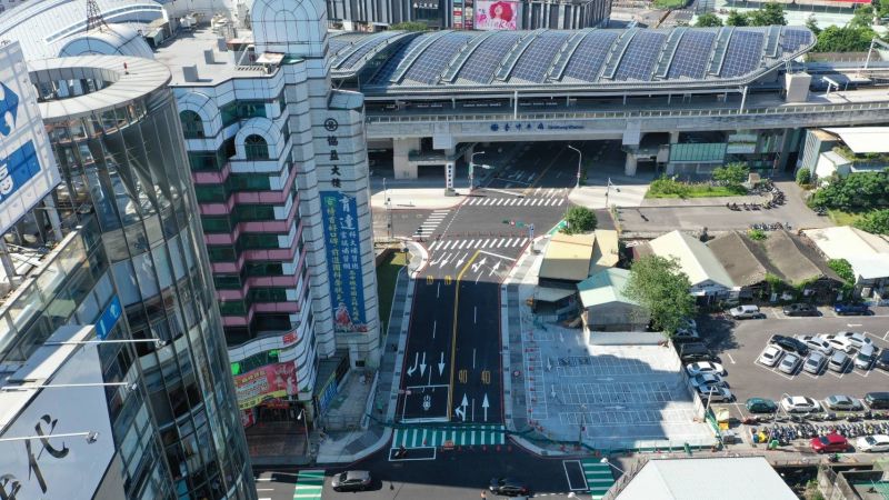 ▲延宕13年的大智路打通,終於通車了。(圖/市政府提供2020.9.10)