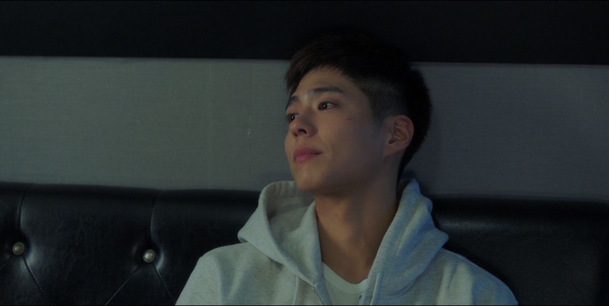 ▲朴寶劍劇中試鏡落選，唱BTS的《Tomorrow》吐心聲。（圖／Netflix）